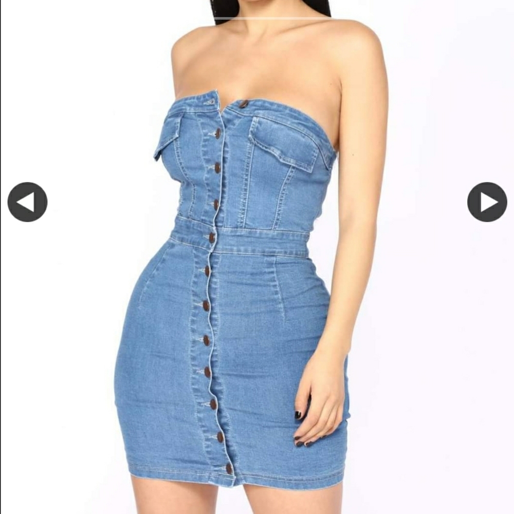 Fashion Nova Denim dress